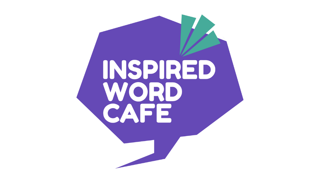 Inspried word cafe event logo