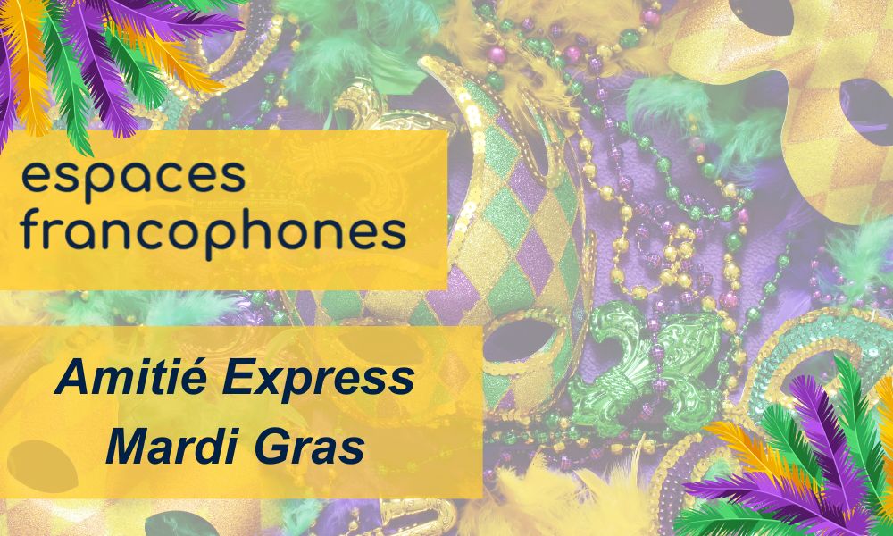 Mardi Gras masks and beads