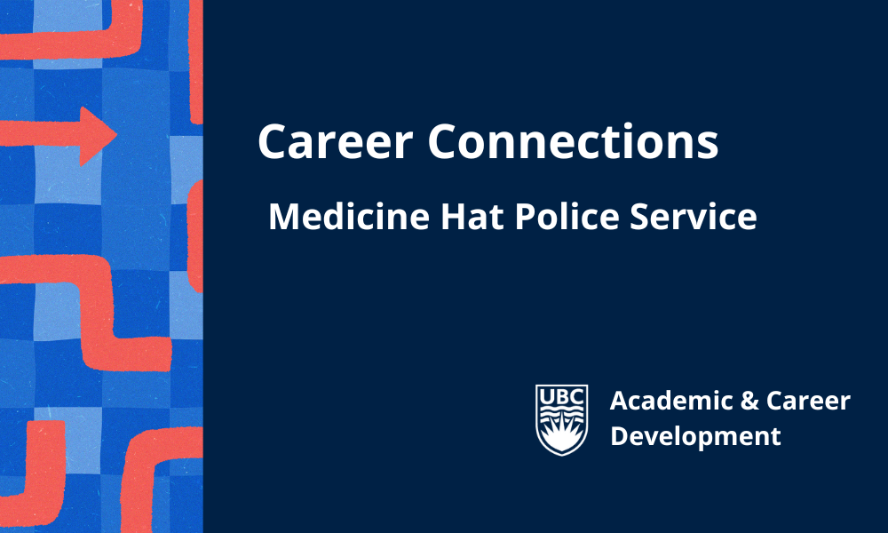 Career Connections: Medicine Hat Police Service