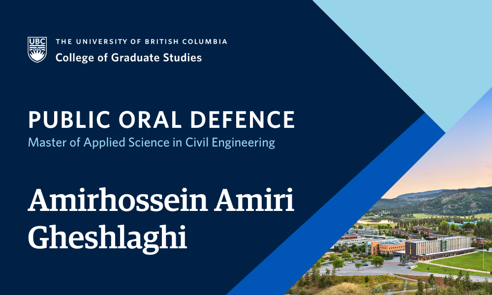 Amirhossein Amiri Gheshlaghi will defend their thesis.