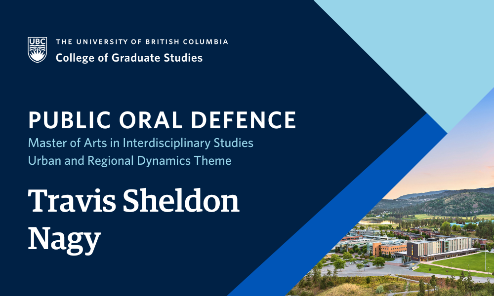 Travis Sheldon Nagy will defend their thesis.