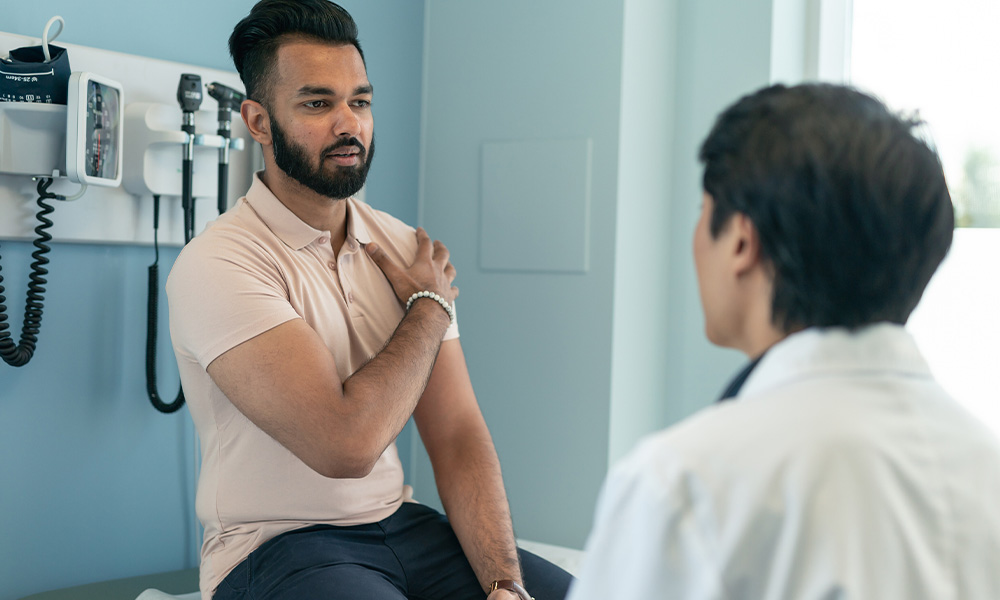 Doctor and patient integration in doctor's room