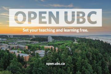 Open UBC: Set your teaching and learning free.