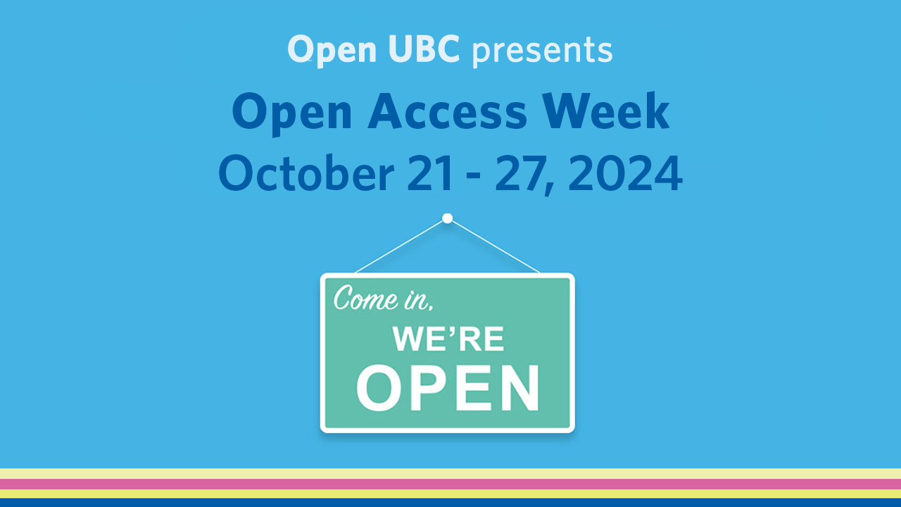 Open Access Week: October 21-25