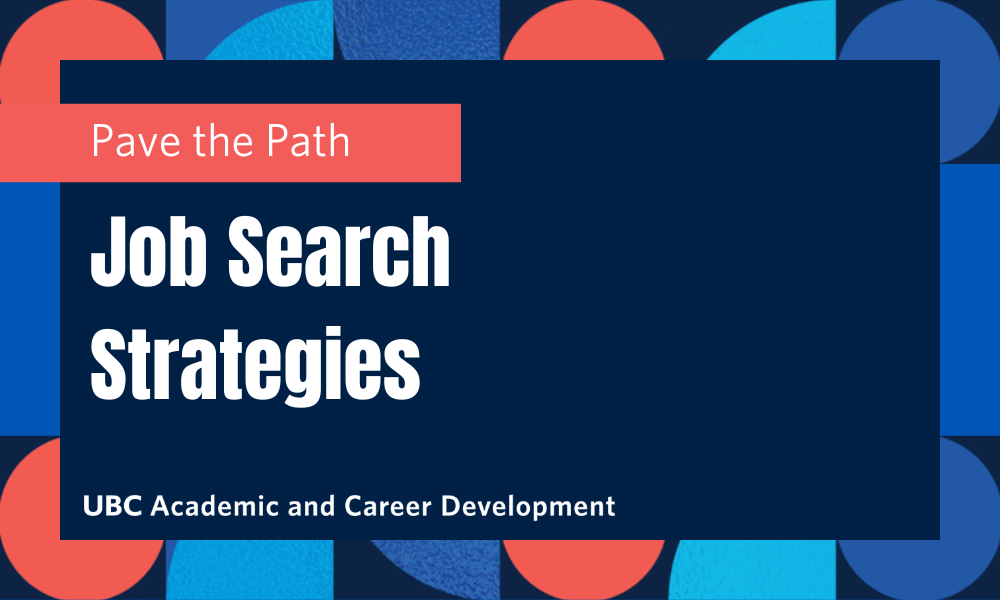 Job Search Strategies